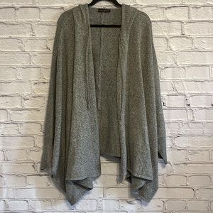 Lane BryantOpen Front Hooded Cardigan